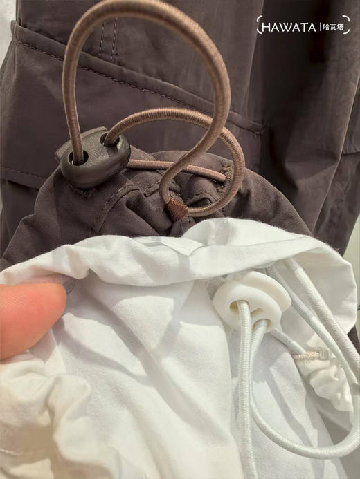 哈瓦塔（全棉）休闲带兜工装裤 H351162 商品图3