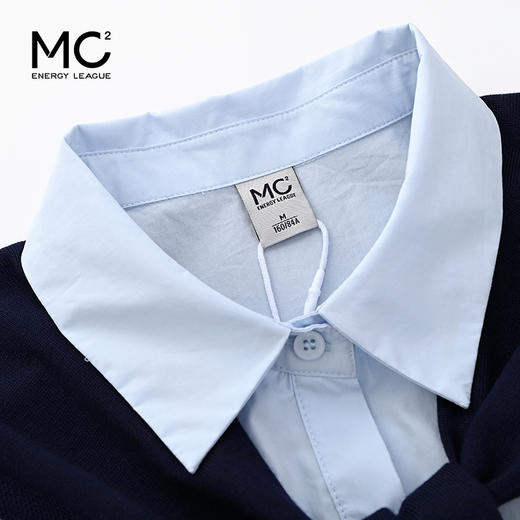 女装翻领配毛织披肩衬衣-5369C5231011 商品图1