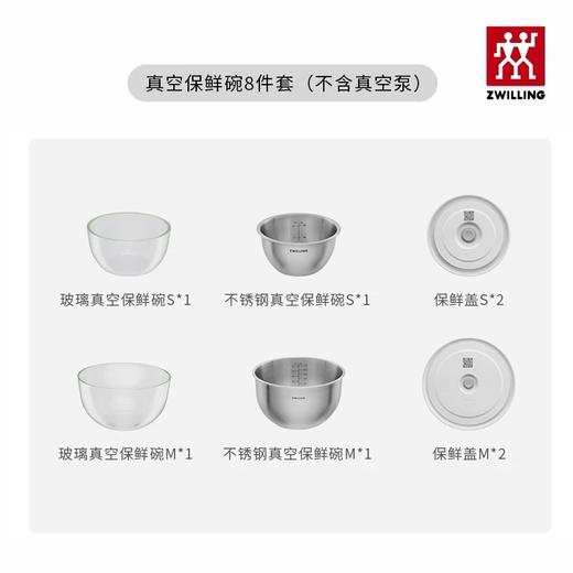 【柏联B1】双立人真空保鲜27件套冰箱玻璃饭盒（满2000元包邮） 商品图5