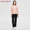 【门店同款】马恩MAXNEW女装毛衫圆领纯色针织衫宽松套头慵懒毛衣 商品缩略图4