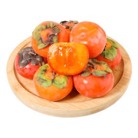 新鲜水果 口感细腻甜柿子 8枚/盒