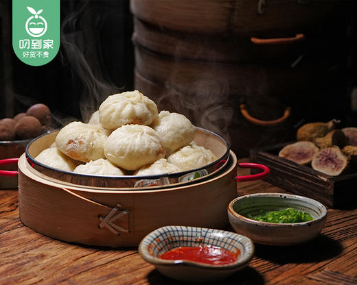 胖鼓鼓嵊州老面鲜肉小笼包/1份（200g*2包，1包8个）生产日期：25年11月补单专用 商品图1