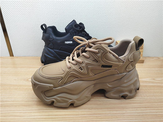 豪行春季新款23177806真皮时尚运动休闲低跟女鞋单鞋专柜正品 商品图2