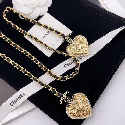 香奈儿 高级手工坊菱格爱心穿皮百变长链（ZS*XTY） 商品图2