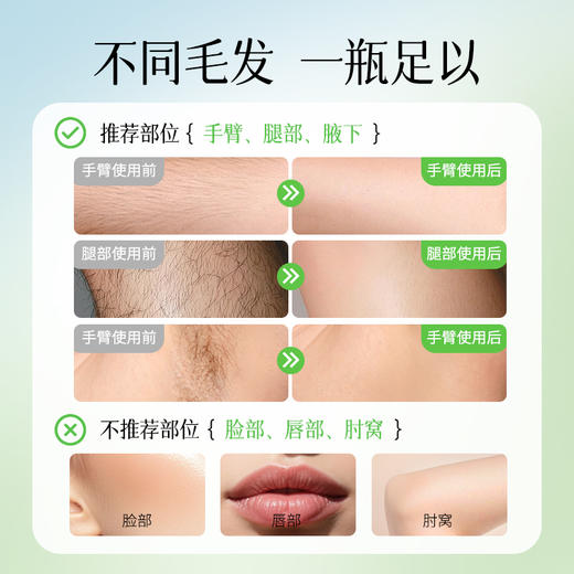 【一脱一擦 告别尴尬】洁尔阴温和净澈脱毛膏 商品图5