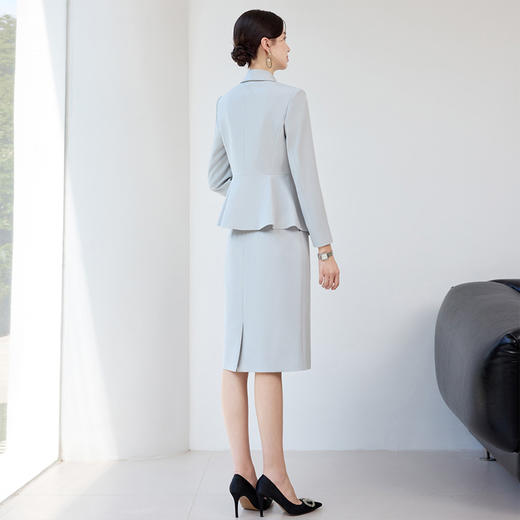 IWY/气质西装半裙女秋季长袖酒店经理销售职业装通勤工作服25CS816 商品图4