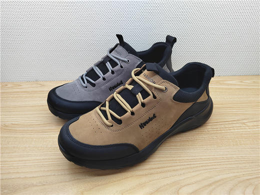 豪行春季新款13189959户外运动轻便休闲男鞋单鞋网鞋 商品图0