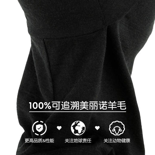 北极狐25秋冬新美丽奴羊毛面罩保暖户外透气防风滑雪头套13100186 商品图2