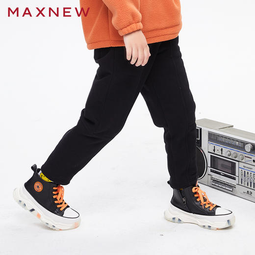 【门店同款】马恩MAXNEW童装秋冬男童运动长裤宽松冬季加厚卫裤修 商品图0