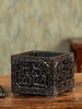 清	紫檀满雕夔龙纹方形香薰 商品缩略图2