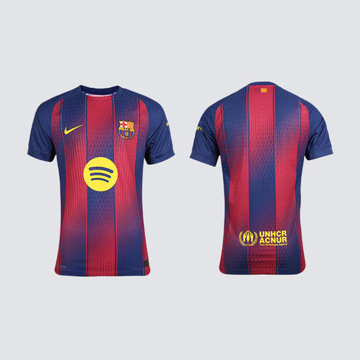 小李子NIKE耐克25-26赛季巴萨主场球员版短袖比赛球衣HJ4544-456 商品图4
