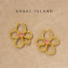 ANGEL ISLAND「露西亚Lucia」镂空肌理花朵耳圈 商品缩略图5