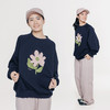 【品牌特惠】ACMEITEM爱棵米-女士圆领印花卫衣GAG2310141E 商品缩略图2