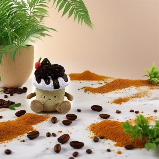 英国WARMIES 巧克力草莓甜筒毛绒玩具可加热抱枕 商品图4