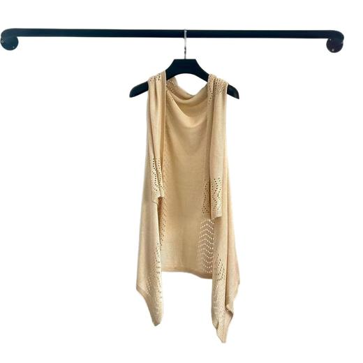 雀说 针织披肩女镂空流苏披风外搭 商品图7