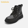 巴拉巴拉童鞋儿童靴子马丁靴女童秋冬英伦风短靴哑光鞋子百搭潮流 商品缩略图0