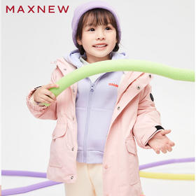 【门店同款】马恩MAXNEW童装秋冬新款女童茄克外套三合一冬季加厚