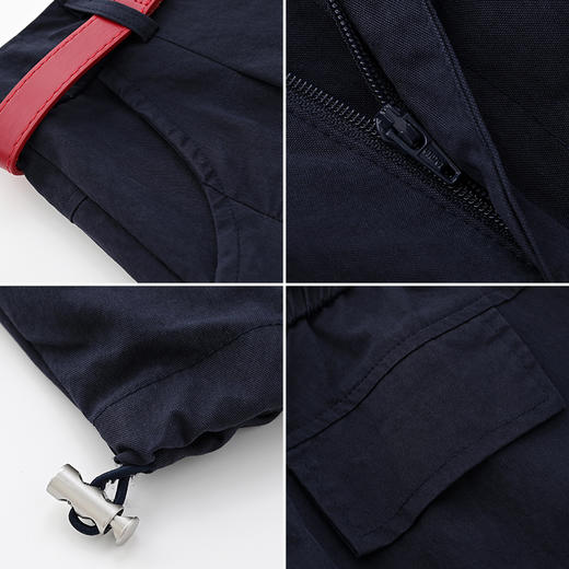 女装配腰带弯刀工装休闲裤-9278K5231014 商品图2