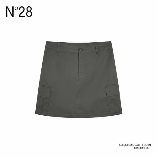 N°28 2025秋季新款通勤短裙廓形A字半身裙 885371Q655 商品图1