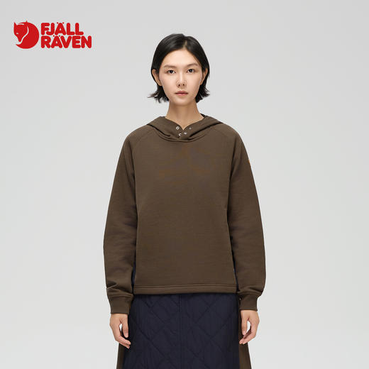 北极狐 25秋冬绗棉拼接连帽卫衣 城市户外休闲衣042522058 商品图0