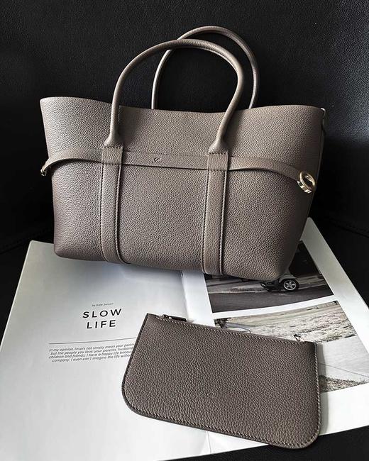 单品包邮 现货 THS-无 lp家大牛工厂 Ghiera Shopper 小号手袋 牛皮款/帆布款 4色 CQ1412 商品图10