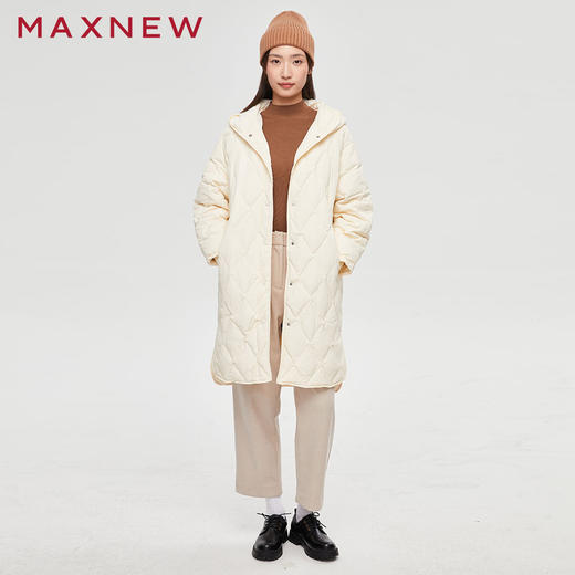 【门店同款】马恩MAXNEW女装灯芯绒长裤秋冬休闲直筒裤子加绒保暖 商品图4