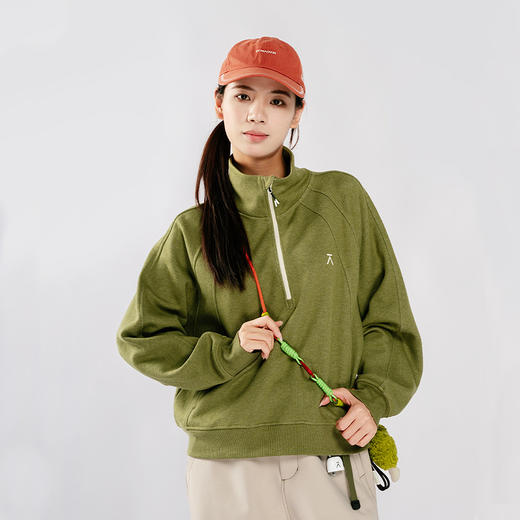 【品牌特惠】ACMEITEM爱棵米-女士立领针织卫衣GAG2310380E 商品图3