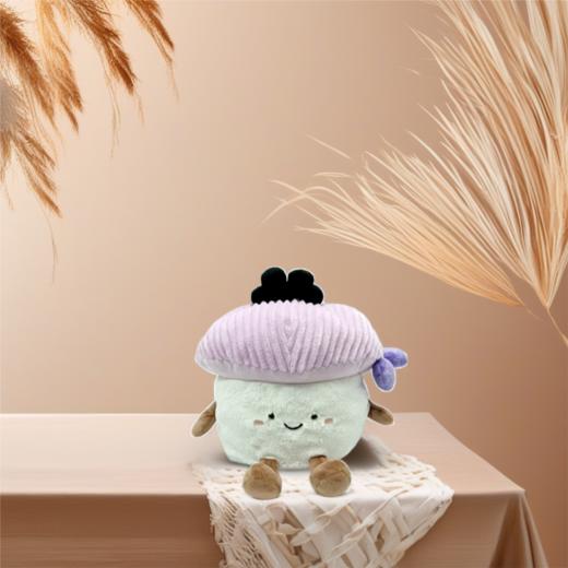 英国WARMIES 飞鱼子赤虾可爱寿司毛绒玩具可加热抱枕 商品图3