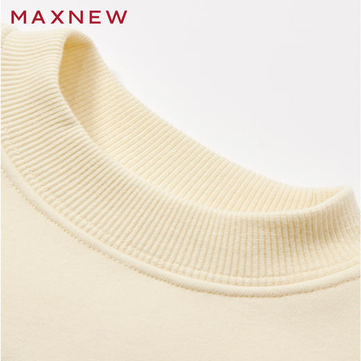 【门店同款】马恩MAXNEW童装秋冬女童加厚冬季卫衣圆领保暖绣花宽 商品图2