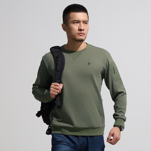 【龙牙上新】四代龙牙基础款圆领战术卫衣 商品图5