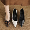 【预售5天】秋冬新款尖头浅口高跟鞋豹纹时尚百搭气质通勤单鞋DMJFG&82598F 商品缩略图1