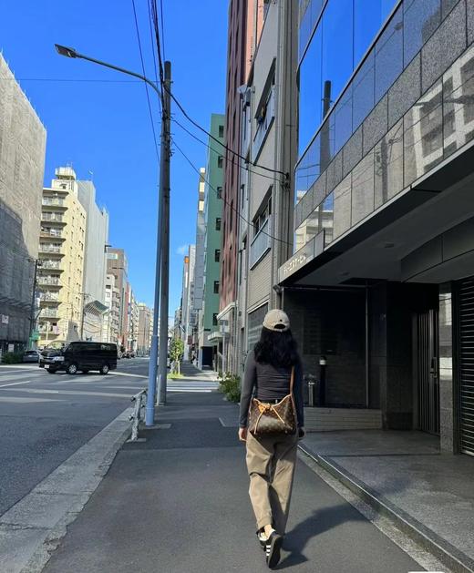 D082258女包2025老花字母托特包时尚百搭单肩大包购物袋 商品图8