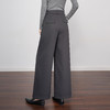 QYM 5916-Y纽扣款阔腿裤高腰直筒裤宽松休闲腰带裤裤 商品缩略图5