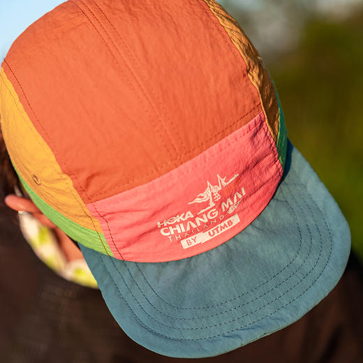 泰国UTMB®限定版可弯折软帽檐太阳帽男女同款户外跑步运动遮阳防晒吸汗速干透气 商品图1
