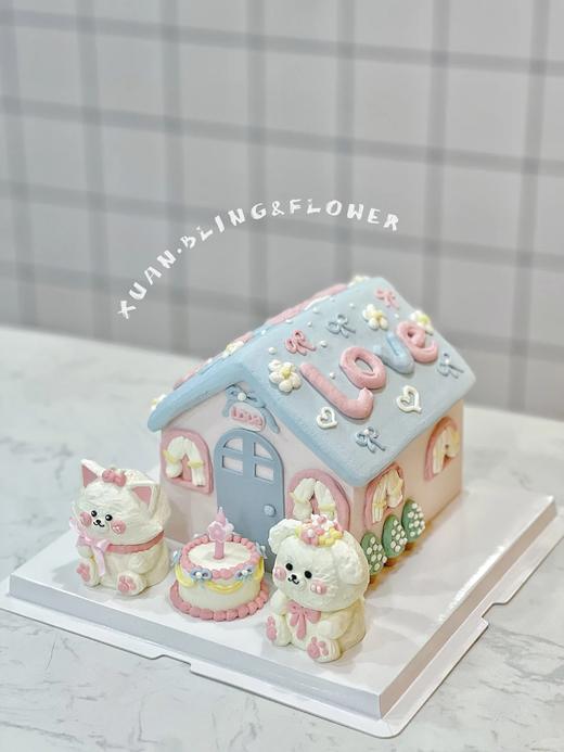 多款式~乔迁/搬家小房子蛋糕-低糖处理无添加 商品图0