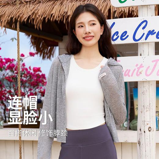 【秋上新】I‘d爱帝女士针织衫休闲连帽百搭长袖上衣 商品图4