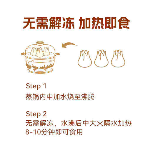 心选丨西贝新品 A级安格斯大块牛肉烧麦200g*6袋组合装 合计24颗 安徽一级优质糯米  糯米好，烧麦才好吃 商品图7