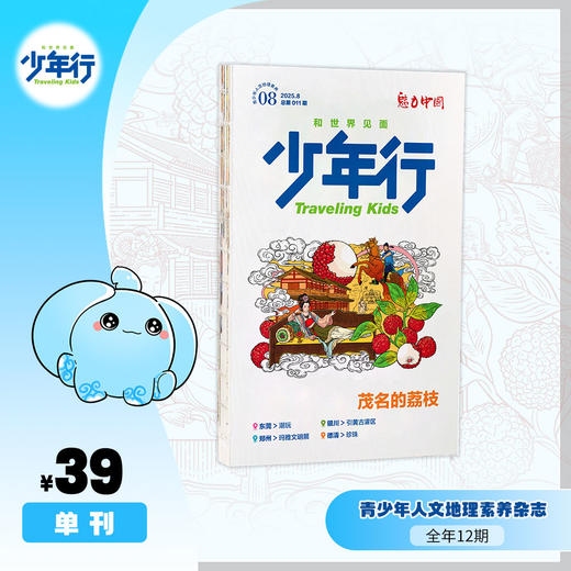 《少年行》单册装 阳光少年报原创青少年人文地理素养杂志 商品图0
