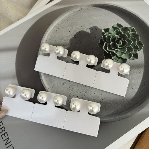 12-13mm 爱迪生珍珠 正圆 微瑕，生长痕迹 超美 925银针 商品图6