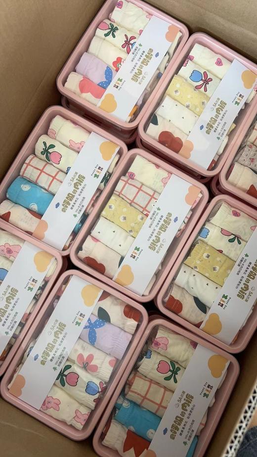 【家居百货】5条包邮【品牌盒装儿童内裤 】高支高密度纯棉内裤品质不要太好了 商品图9