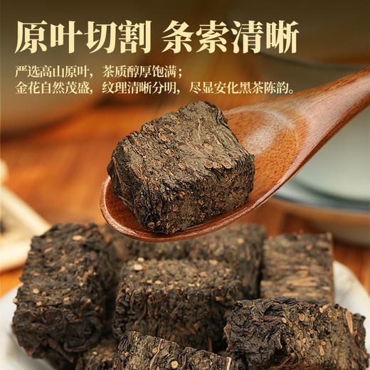 【新】黑色经典安化黑砖茶 120g 商品图3