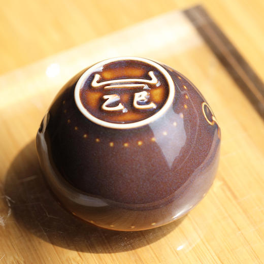 问鼎哥窑紫气东来乙巳战鼓杯 商品图0