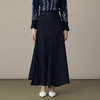 【林栖设计小店】（现货）优雅半身裙不规则百搭气质宽松显瘦2025秋冬新款裙子女1954011 商品缩略图8
