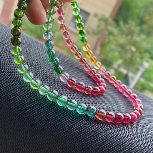 6.6mm多圈彩虹碧玺手串 商品图3