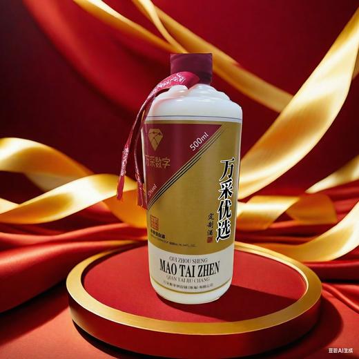 万采定制酒-53°酱香型白酒白瓶（万采优选白瓶） 商品图0
