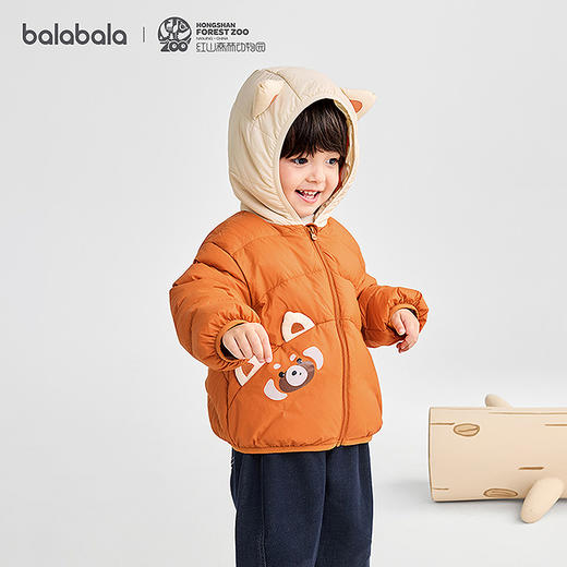 【红山森林动物园IP商场同款】巴拉巴拉宝宝羽绒服冬外套2025新款 商品图3