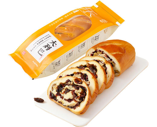 雅觅 膳食纤维坚果大列巴500g 商品图6