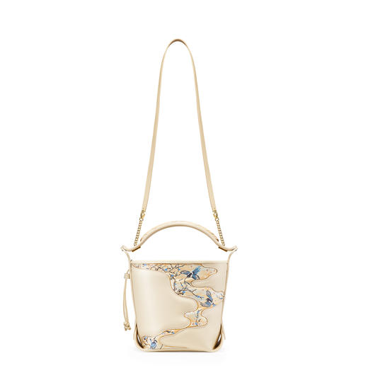 鹊起云端花蓝包 商品图0