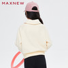 【门店同款】马恩MAXNEW童装秋冬女大童打底卫衣简约百搭上衣半开 商品缩略图3