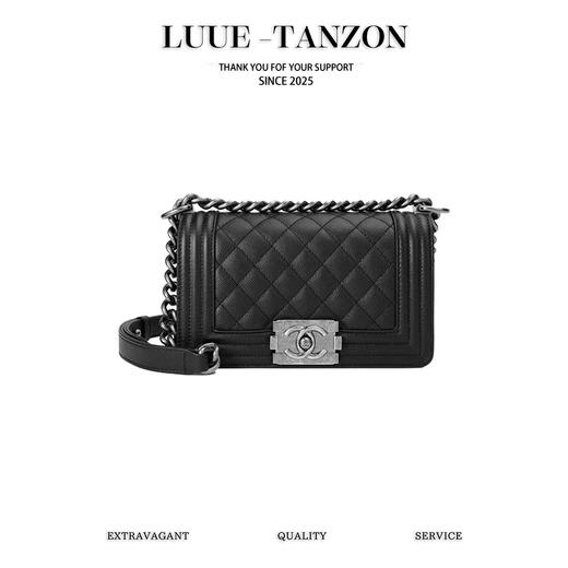 香奈儿-小球纹 黑银黑金小号！（LZ） 商品图0